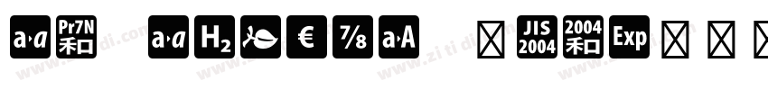 MS Mincho (OTF)字体转换